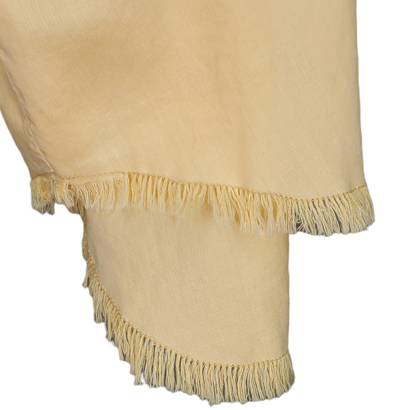 Velvet Heart Tencel Peach Sleeveless Top Frayed Hem Sz. Small - Picture 6 of 6